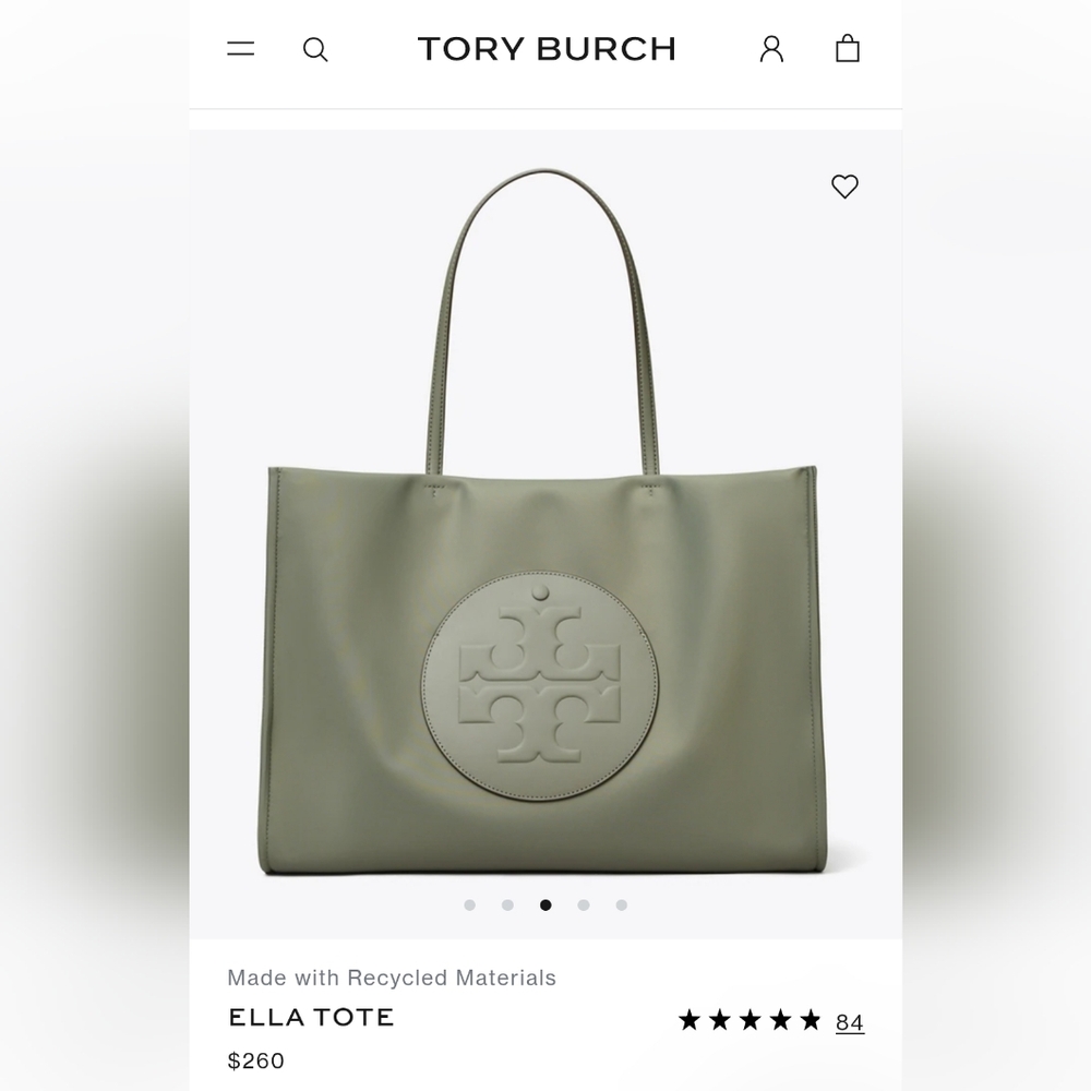 Tory Burch Ella Tote Bag - Picture 7 of 9